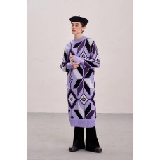 Knitted dress "Mirage" lilac